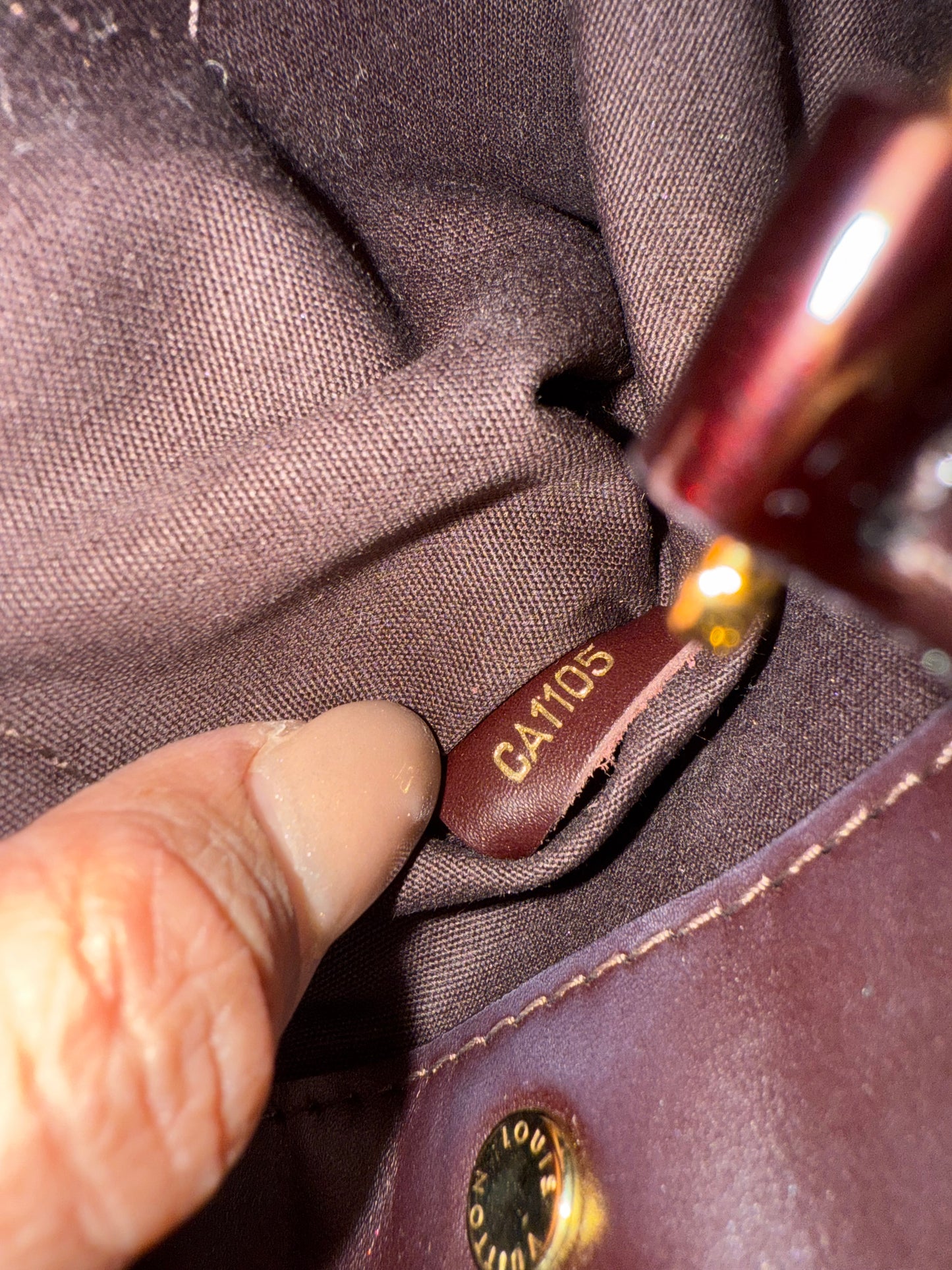 Louis Vuitton Monogram Vernis Montaigne BB