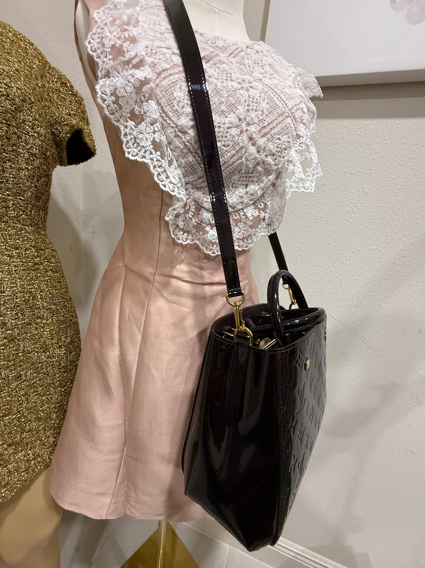 Louis Vuitton Monogram Vernis Montaigne BB