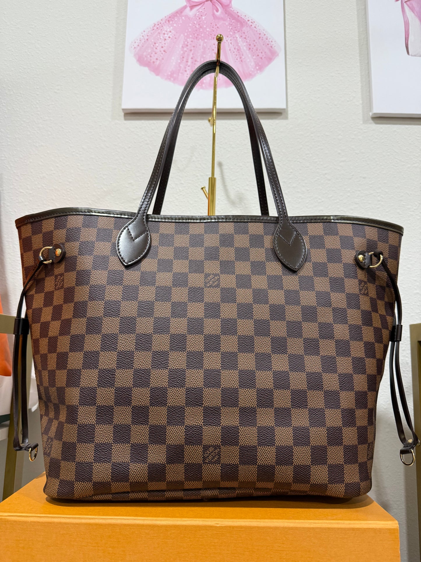 Neverfull MM Damier Ebene