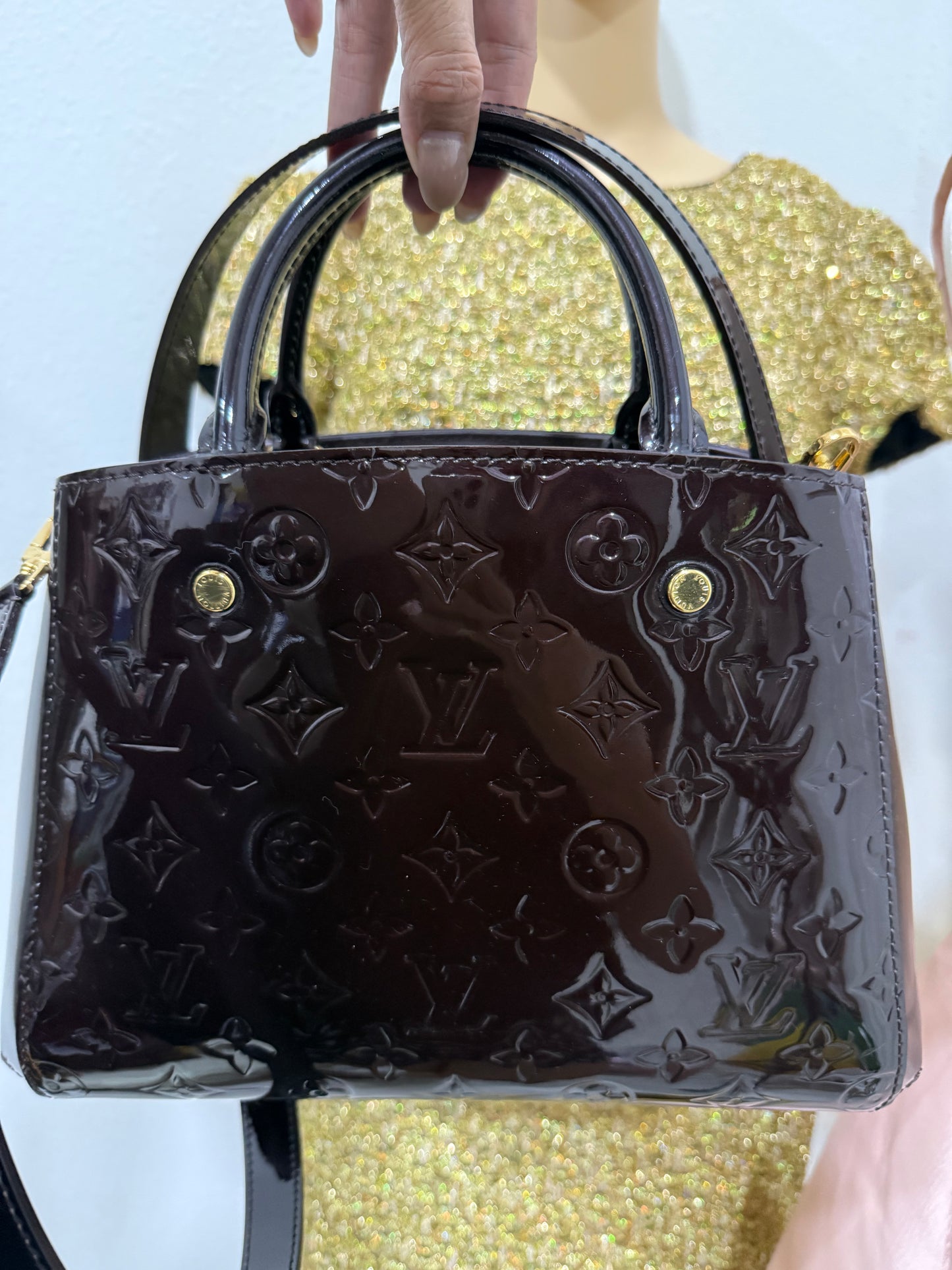 Louis Vuitton Monogram Vernis Montaigne BB