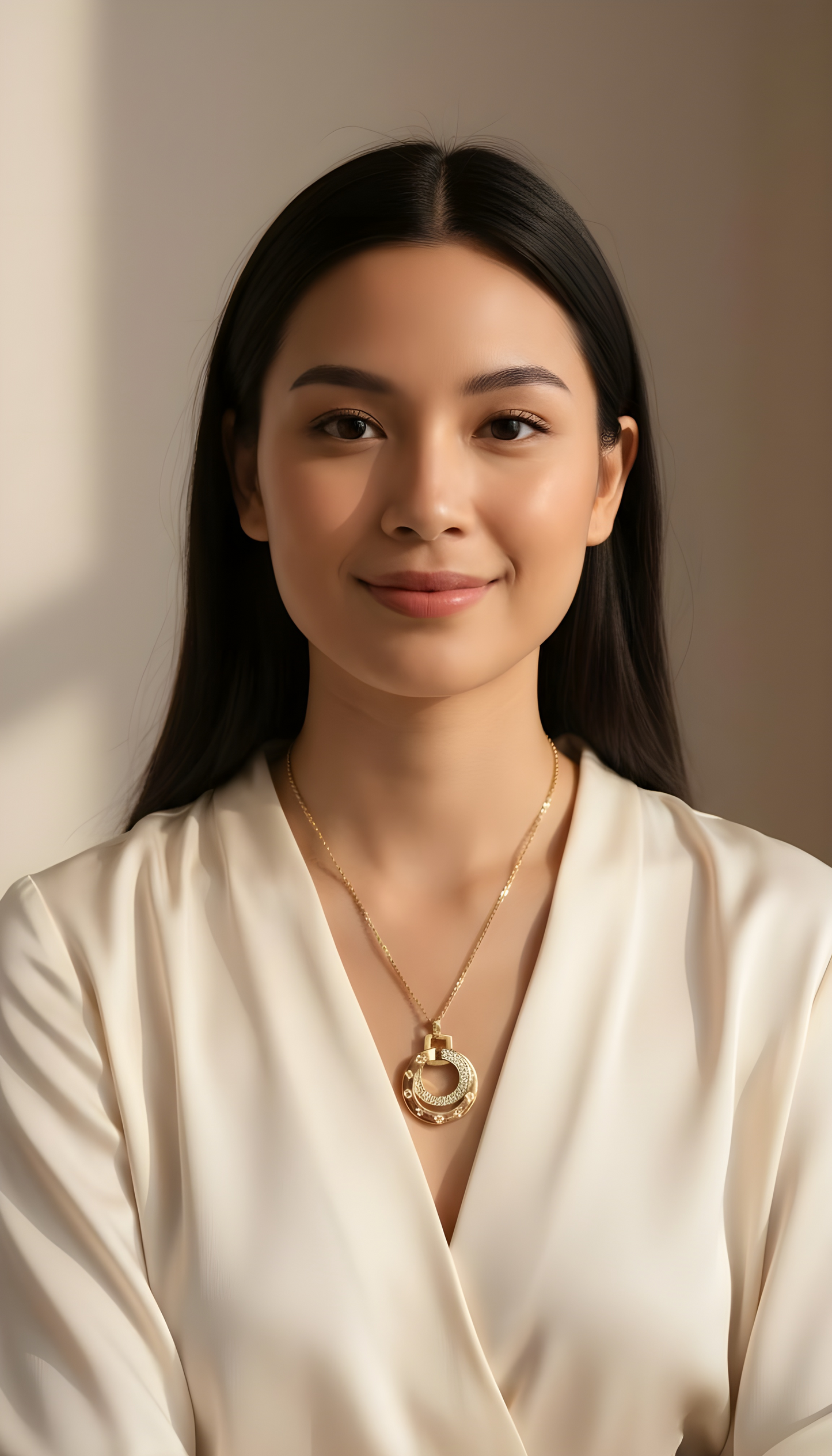 18K Real Gold Necklace