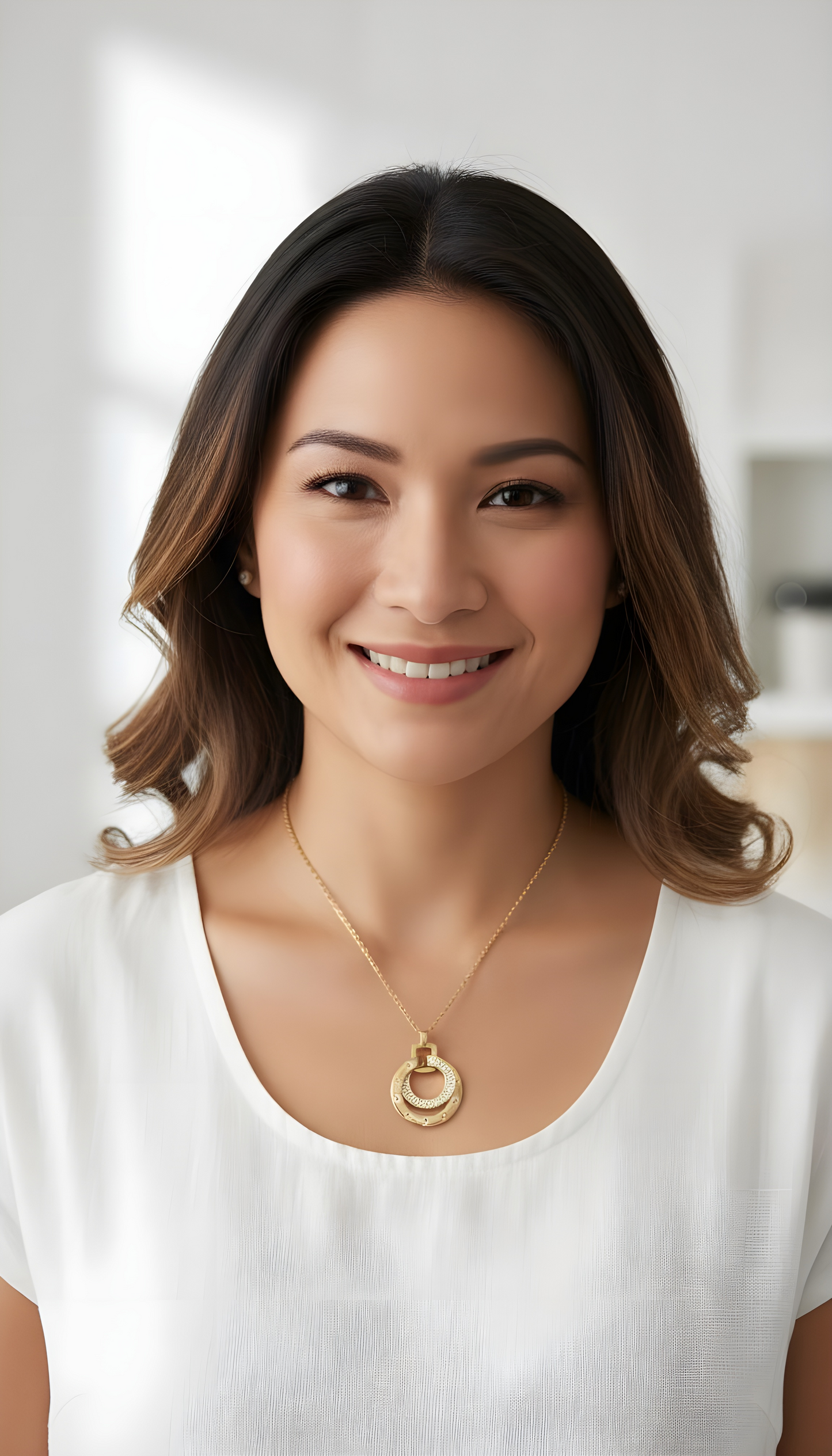 18K Real Gold Necklace