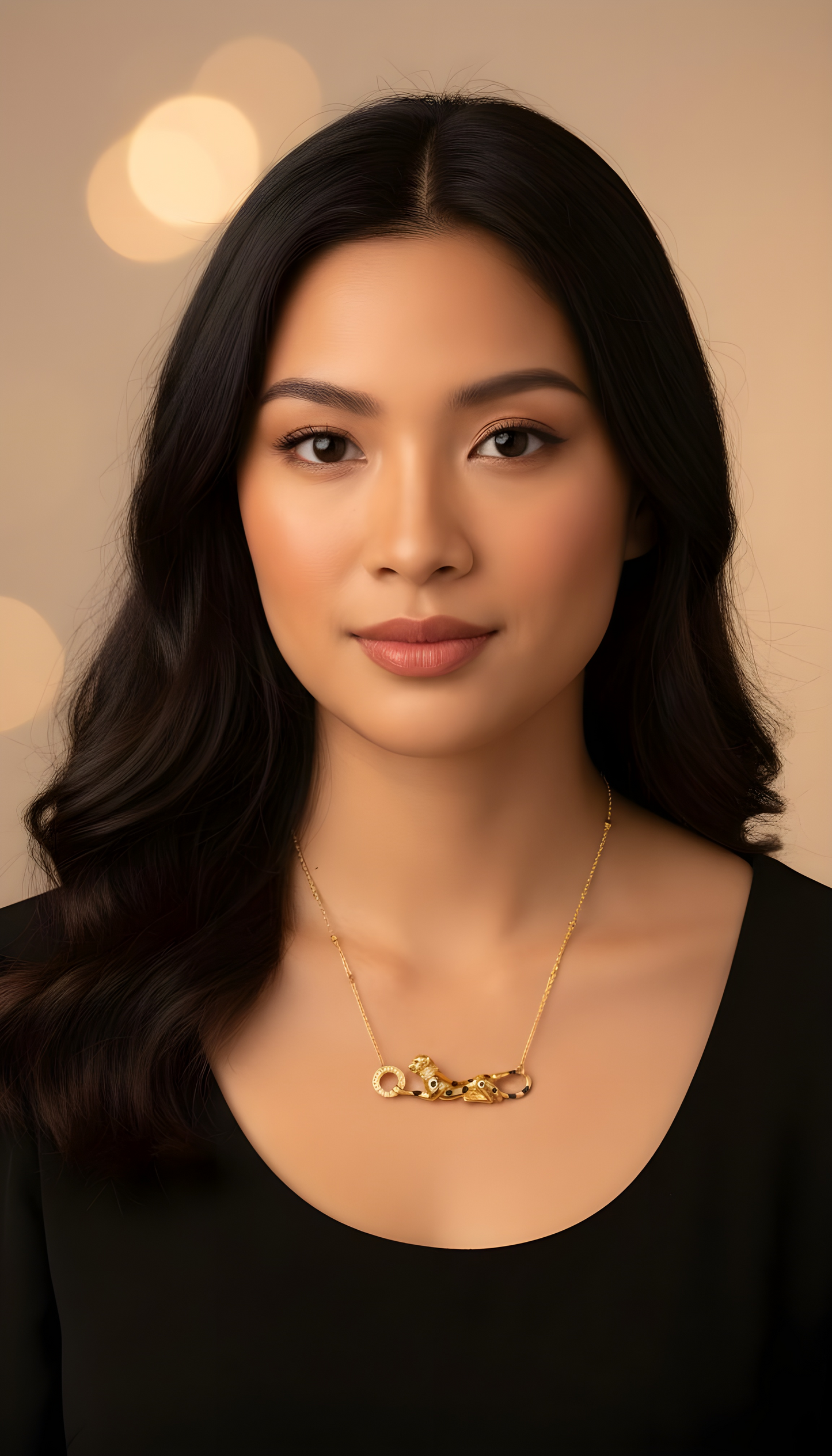 Cheetah 18K Necklace