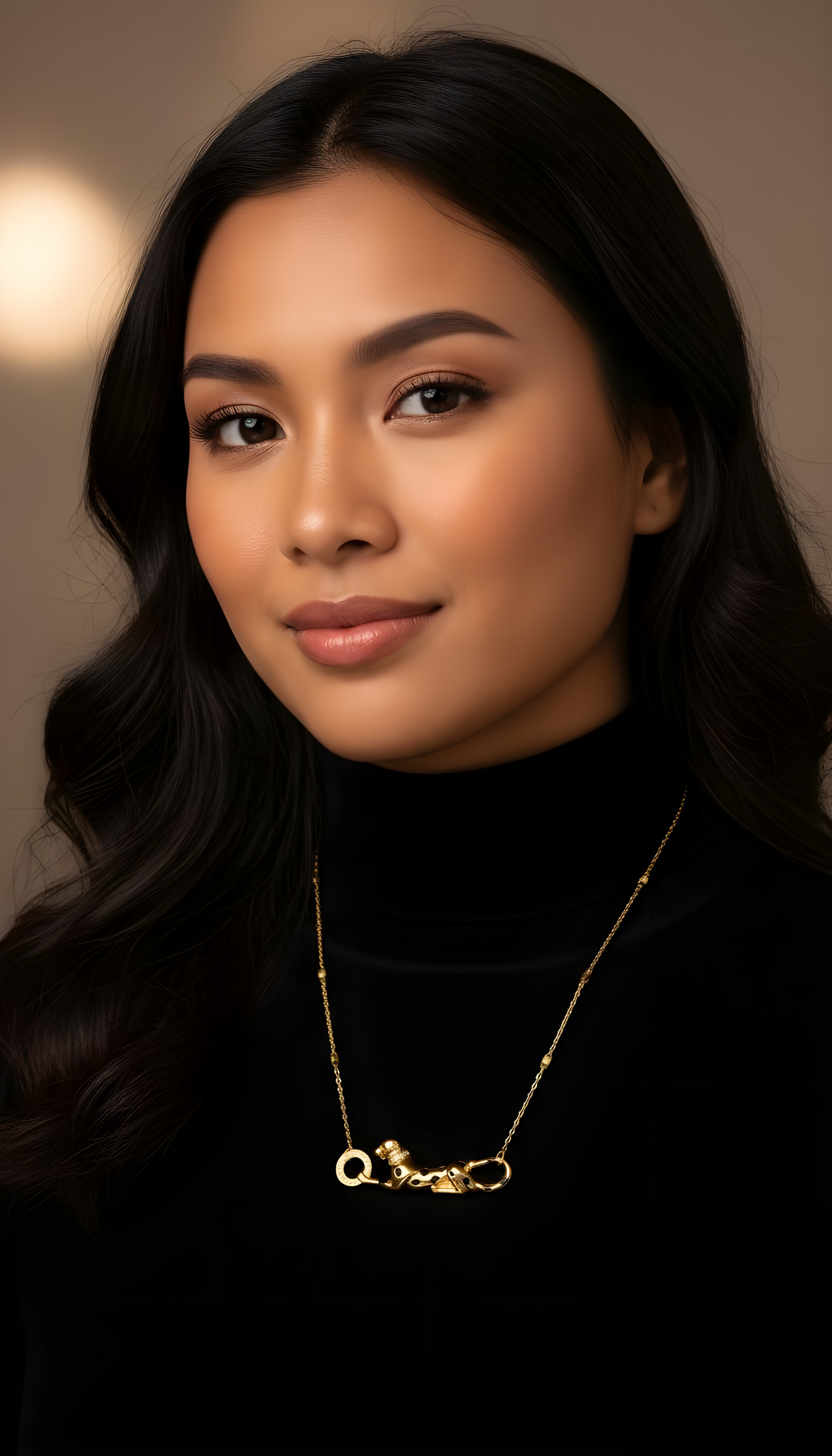 Cheetah 18K Necklace