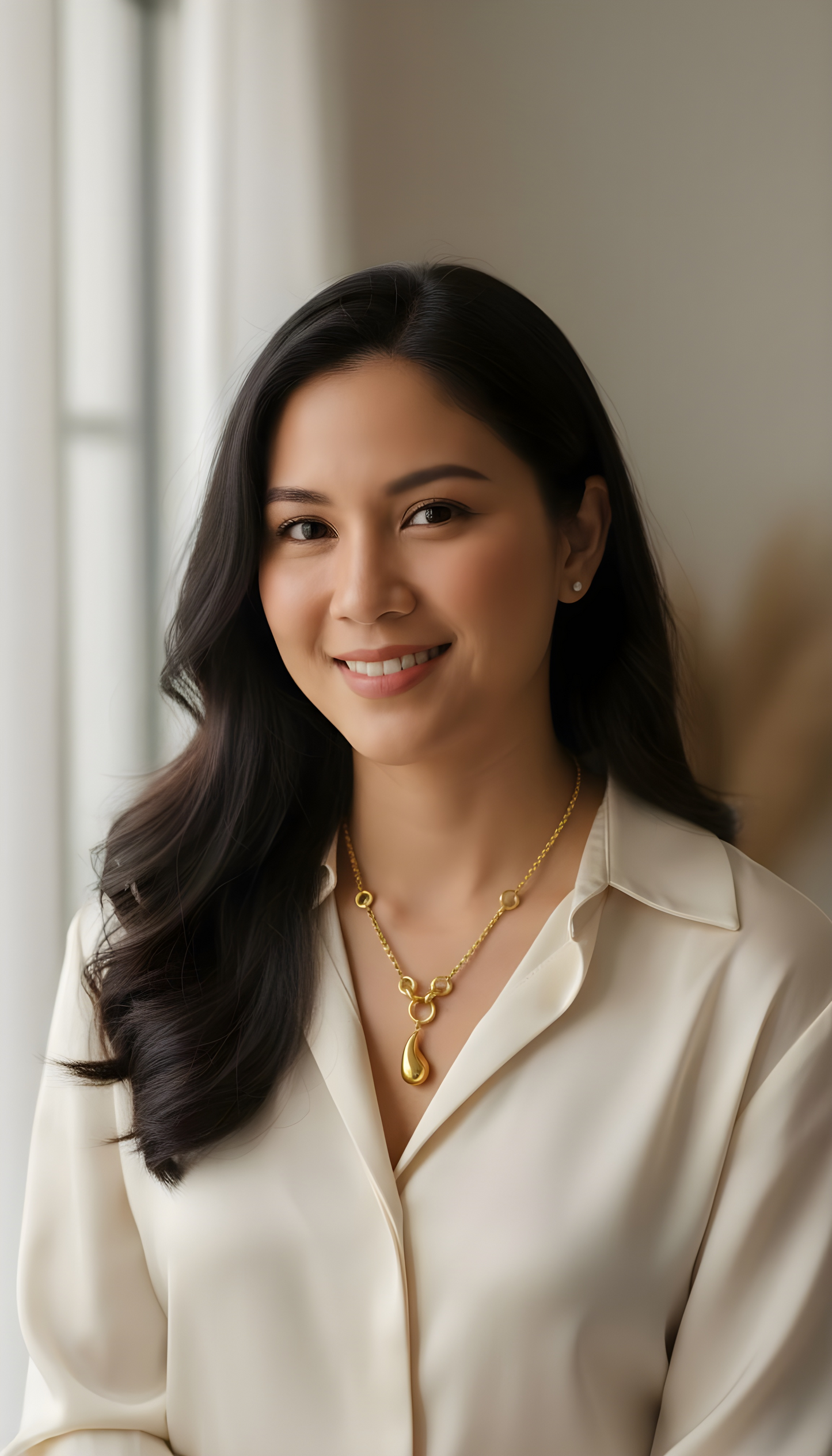 Teardrop 18K Necklace